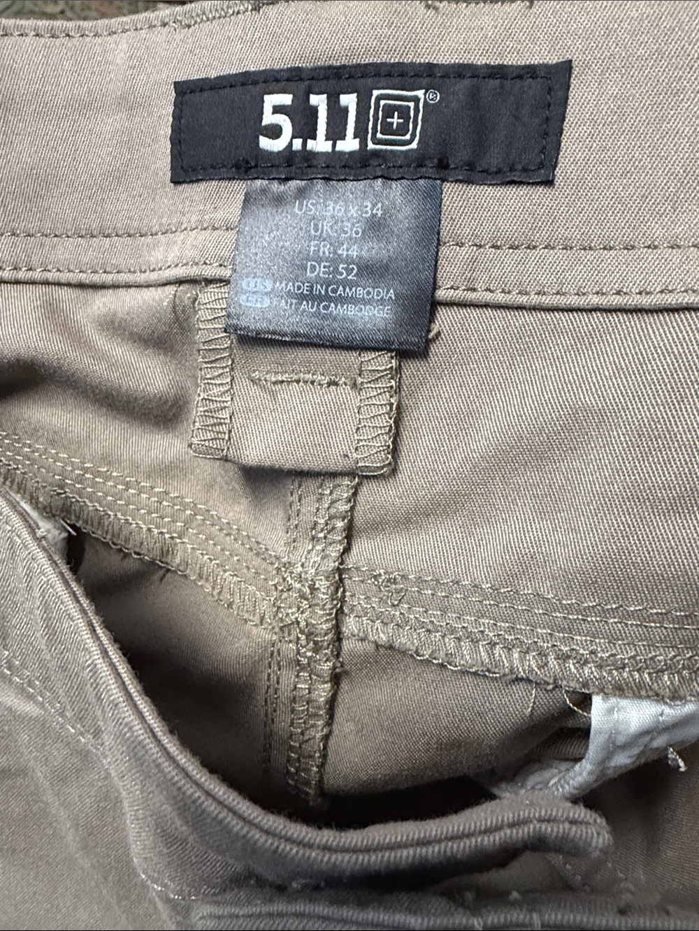 5.11 Tactical Men's Cargo Pants in Tan Brown